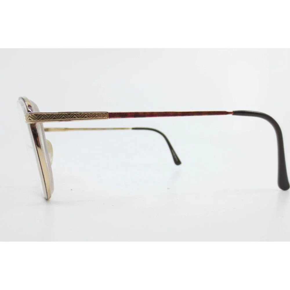 Swank Eyewear Marcy 516-842 Gold Oval Eyeglass Frames 52-18-140 Vintage Style